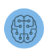 Brain icon for developing culture and organization design consulting for leaders